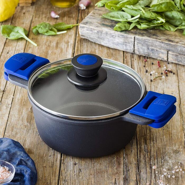 BRA Advanced Набір посуду алюмінієвий литий з антипригарним покриттям 4 предмети, для всіх типів плит, включаючи індукційні