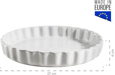 Форма для тарталеток, форма для пирога з заварним кремом, стійка до подряпин і порізів, кругла форма для випічки з хвилястим краєм, Ø 27, 931980 Kitchen Time