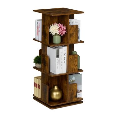 Стелаж для книг Relaxdays у стилі індустріального дизайну