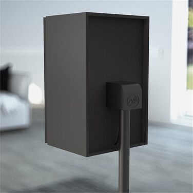 Підставка для ноутбука AVF_1 з металевим каркасом, чорного кольору