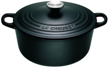 Сотейник / жаровня 18 см, чорний Le Creuset