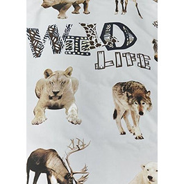 Постільна білизна дитяча Wild Life 80 х 80 135 х 200 см 146544