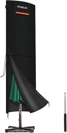 Чохол для парасольки/маркетки (3-5 м) – захист від сонця, вітру, снігу. Розмір 250x64/64 см. Захисна водонепроникна накидка для парасольки з ніжкою.