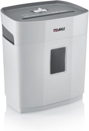 Шредер Dahle PaperSAFE PS 140 для документів, сірий, P4, 8 листів, 12 л, без масла, без обслуговування