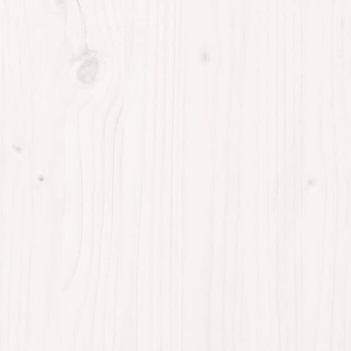 Підставка для взуття mbelando з соснового дерева, біла, 38x70x45,5 см