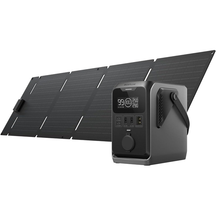 Електростанція портативна EcoFlow TRAIL 300 DC+60W: 288 Wh, 300 W, LFP, сонячна, 5 виходів, для кемпінгу, подорожей, надзвичайних ситуацій