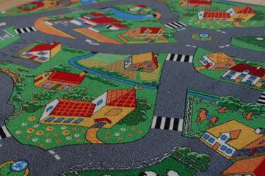 Вуличний килим Janning, килимок для ігор, маленьке село, ФЕРМЕРСЬКЕ село, дитячий килим різних розмірів (140 x 200 см)