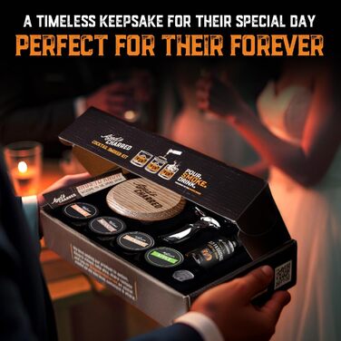 Набір для копчення віскі з пальників та сиропом 8 смаків, дерев'яна стружка, подарунок чоловіку, копчення коктейлів, американський дуб (без бутану) - Стандартний набір з ліхтарем