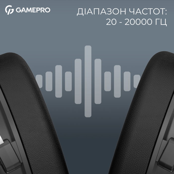 Бездротова ігрова гарнітура Gamepro Asgard Skald (HSW160B) 4-Mode