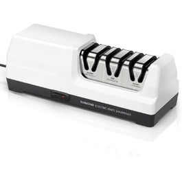 Електричний точило для ножів MusyVocay з алмазним покриттям, професійне 3-ступеневе, кухонне, для грубого шліфування та ремонту