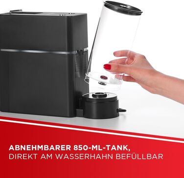 POLTI Coffea S15W: Еспресо-машина з сумісністю з E.S.E. Pads (44 мм), об'єм бака 0.85 л, тиск 19 Bar, білий/чорний колір