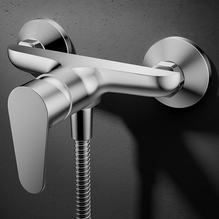 Змішувач для ванни EISL Claudio з душовим підключенням, хром, однорідний, NI023CALCR