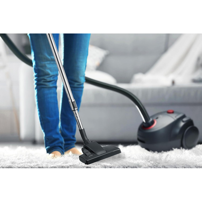 Пилголом Bestron з мішком: потужний, з HEPA-фільтром та телескопічною трубою, радіус дії 7.5м