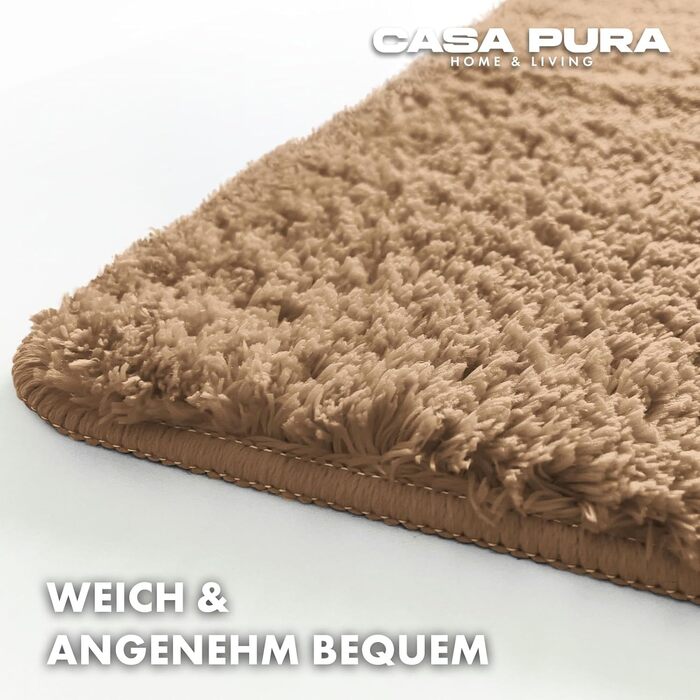 М'який килимок для ванної кімнати Casa Pura Sky Soft 80x150 см | Антиковзаючий, ручне прання