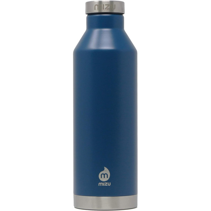 Пляшка для води V8 750 мл з нержавіючої сталі з вакуумною ізоляцією з подвійними стінками Вузький отвір із герметичним ковпачком Кілька кольорів Не містить бісфенолу А (блакитний океан)