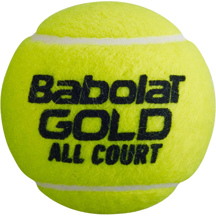 М'ячі Babolat Gold All Court X4, дорослі, унісекс, жовті