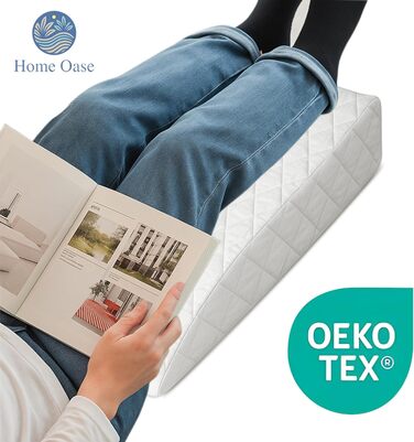 Ортопедична подушка для ніг, подушка для відпочинку ніг, подушка для поліпшення кровообігу, пральна, 71x40x15 см