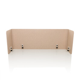 Акустична перегородка для офісу FLEXMIUT U 160x40x60 PET бежева hjh OFFICE