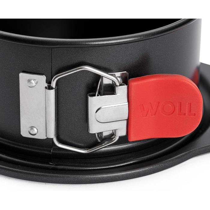 Форма для випічки Woll Springform Ø 26 см – антипригарна, з нержавіючої сталі, з силіконовими ручками, для випічки тортов, посудомийна машина