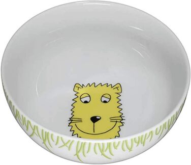 Набір дитячого посуду WMF Safari 6-частинний (з нержавіючої сталі), від 3 років, Cromargan, для миття в посудомийній машині