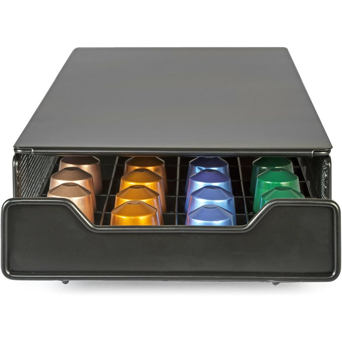Утримувач для капсул кави, ящик-органайзер для Nespresso, вміщує 60 шт.