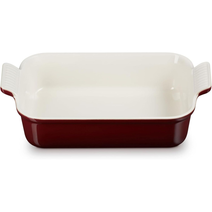 Форма для запікання Le Creuset прямокутна, 2.4 л, кераміка, червона, 26 см