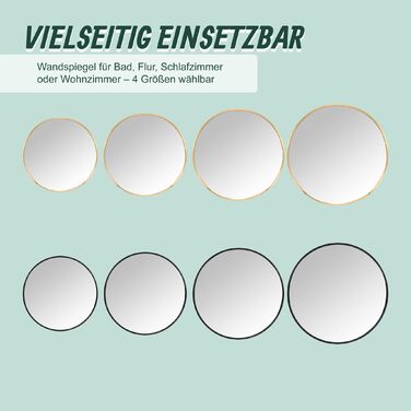 Дзеркало Relaxdays кругле