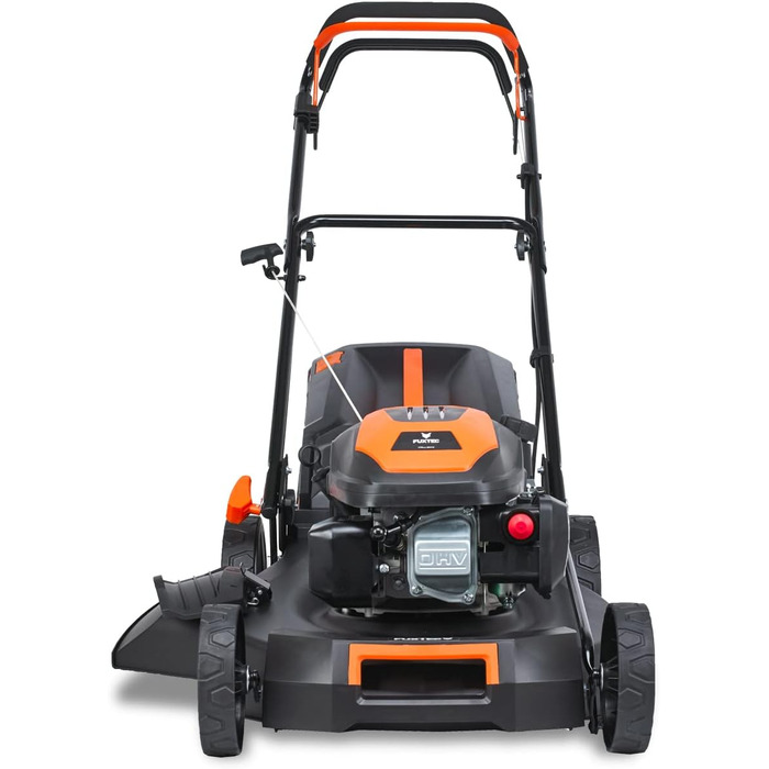 Бензиновий газонокосарка FUXTEC FX-RM5196 4в1 з Edge-Cut, самохідний, 51 см, 170 ccm, 60л травоспікач