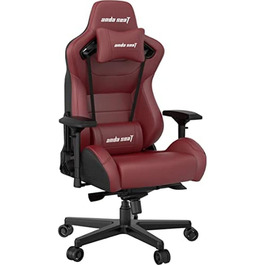 Крісло ігрове Anda Seat Kaiser 2 XL Leder – ергономічне, з підлокітниками 4D, підголовником та поперековою підтримкою (каштанове)
