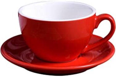 Кавові чашки 220 мл керамічні кавові чашки Набір кавових чашок прості чашки для капучино з квітами латте чашка чашки для капучино (Capa