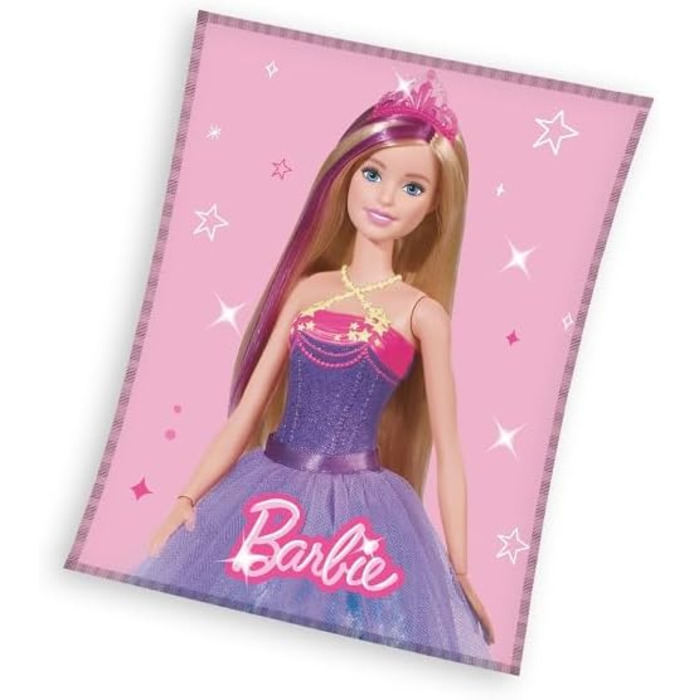 Затишна ковдра Carbotex Barbie 150x200 см