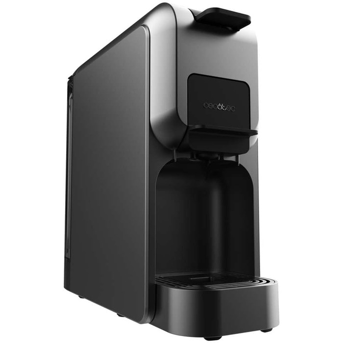 Кавомашина Cecotec Freestyle Compact Black: 1350W, Thermoblock, 20 Bar, 4-в-1 для еспресо, сумісна з Dolce Gusto, Nespresso, K-Fee, об'єм резервуару 800 мл