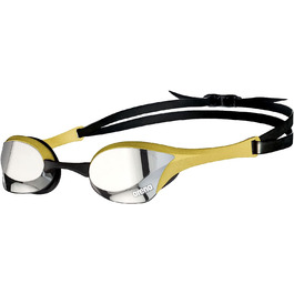 Окуляри для плавання унісекс для змагань на арені Cobra Ultra Swipe Mirror SILVER-GOLD універсальний розмір