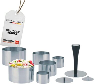 Набір мисок для змішування з нержавіючої сталі (6 шт.) з кришками, 1, 2, 4,5л, шкала, для зберігання, підходить для миття в посудомийній машині