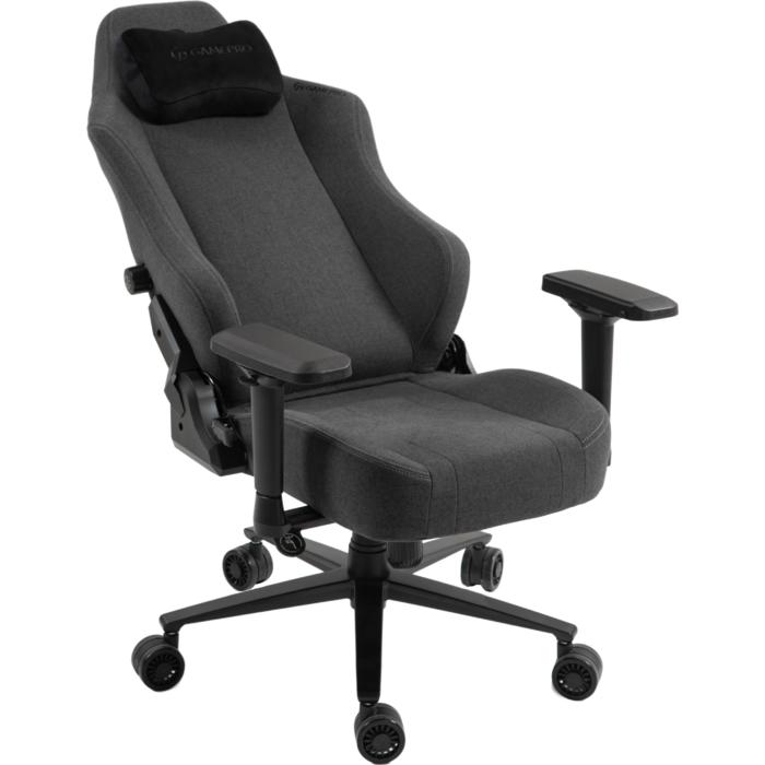 Крісло ігрове GamePro GC775DG Fabric Dark Gray