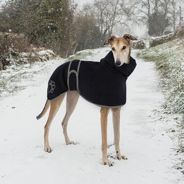 Флісове пальто Greyhound светр Whippet & Lurcher, зимова куртка з флісовою підкладкою та регульованими ремінцями