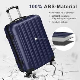 розмір: набір валіз 5 шт. (смугастий)