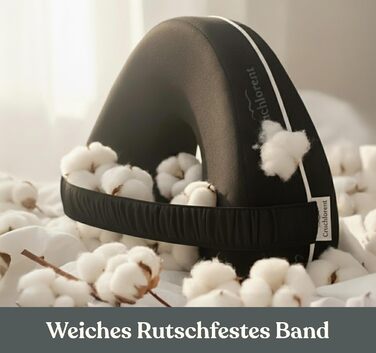 Подушка для ніг для тих, хто спить на боці, з піною з пам'яті - Інноваційна подушка для ніг, адаптована до потреб тих, хто спить на боці. Підтримує до 95 кг.