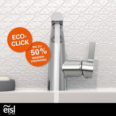 Змішувач для ванної кімнати EISL COOL з висувною лійкою для миття волосся, водозберігаючий кран, хром