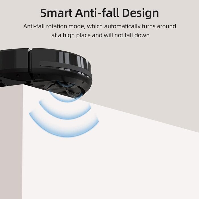 Робот-пилосос з функцією миття підлоги, 2300Pa, 3-в-1, бак 350мл, керування через APP, Alexa, для твердих підлог, шерсті тварин, килимів