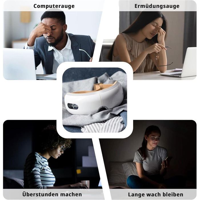 Масажер для очей Breo iSee4 з підігрівом та вібрацією. Знімає втому очей, покращує сон, усуває сухість. Преміум якість.