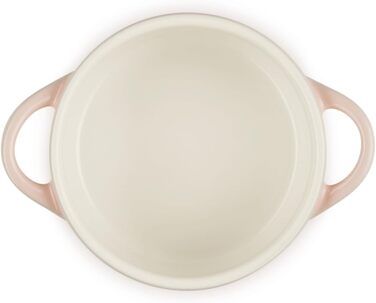 Кокотниця Le Creuset Mini, кераміка, 237 мл, золотий ручка (Піч)