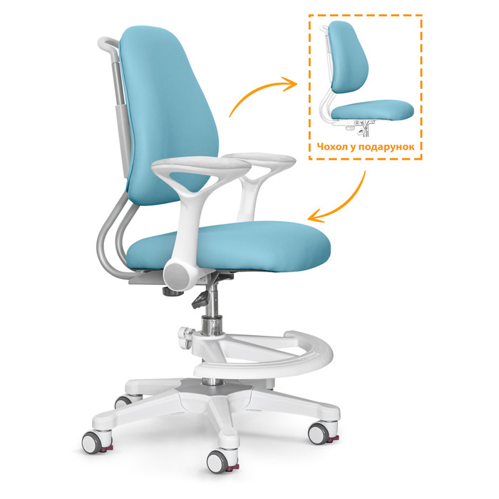 Дитяче крісло ErgoKids Mio Ergo Blue (арт.Y-507 KBL)