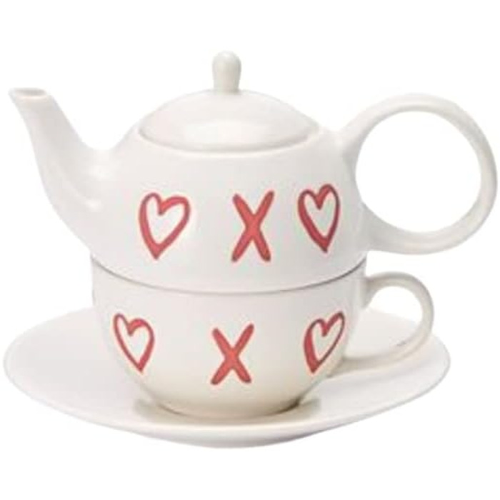 Чай для одного набору 'Mabelle керамічний, 4 шт. и Глечик 0,4 л, чашка 0,2 л 2 TFO, 2 шт.