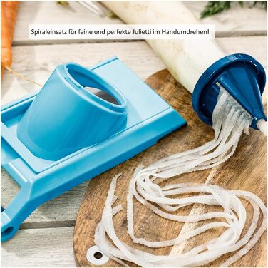 Набір для нарізки овочів Nicer Dicer Chef 15 елементів: нарізник, шинкувальник, нарізник для салату, кубик-нарізник, нарізник для картоплі фрі, хвилястий нарізник, мульти-подрібнювач для фруктів та овочів, кухонний аксесуар з рецептами (блакитний)