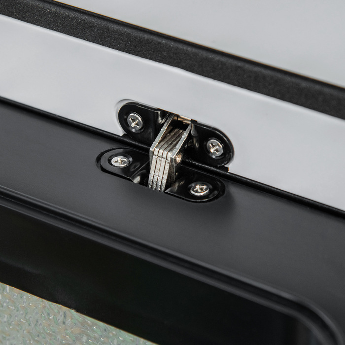 Холодильник автомобільний Outsunny Kühlbox 50L з LCD-дисплеєм, 2 режими роботи, компресорний, з ручками, для кемпінгу, подорожей на човні, 12/24V DC та 110-240V AC, сірий+чорний