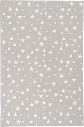 Дитячий ігровий килимок Snapstyle Stars Grey, 24 розміри (160x240 см)