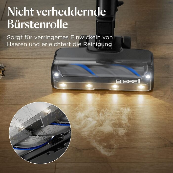 Акумуляторний пилосос Bissell PowerClean FurGuard для шерсті тварин з HEPA-фільтром, 2500 mAh, 50 хв роботи