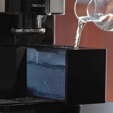 Кавомашина автоматична Cecotec Cremmaet Spin 1450W з TFT-дисплеєм, термоблоком, автоочищенням та місткістю для зерен 290г