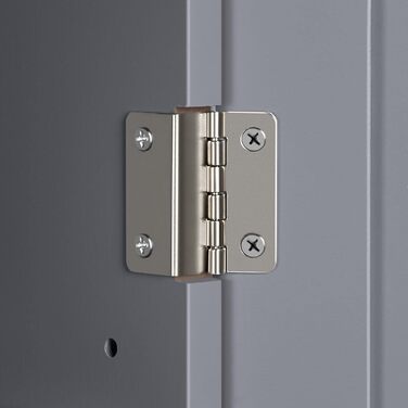 Настінний шкаф Yaheetech з однією дверцятами: для ванної, кухні, медичний, білий, 35x21x55 см